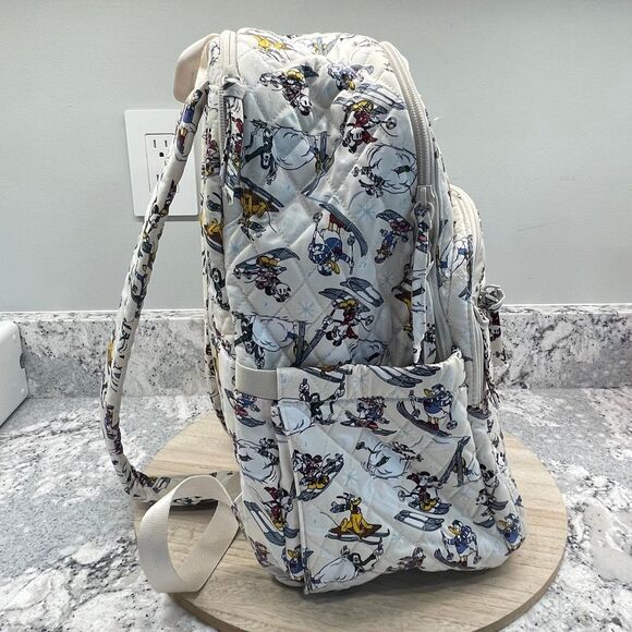 Disney Parks Vera Bradley Downhill Skiing Mickey & Friends Campus Large Backpack main image 4